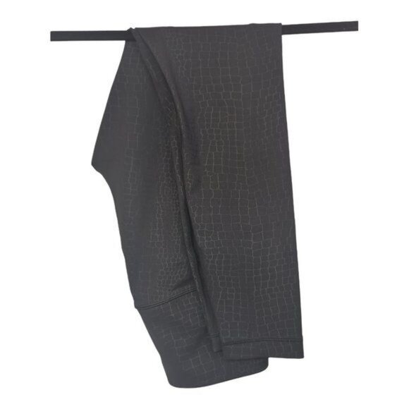 90 Degree By Reflex Faux Crocodile Alligator Animal Skin Print Leggings Size S‎ - Picture 1 of 5